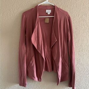 Casual Pink Blazer